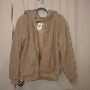Brandy Melville John Galt Teddy Jacket.